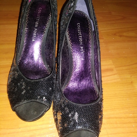 Collection Portia sequin heels. - Picture 6 of 10